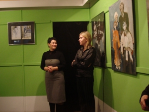 Wernisażmojej wystawy, Galeria po schodkach, Iława 2007 r.